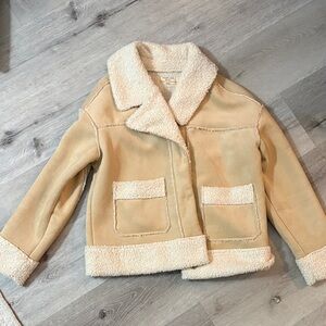 Marine Layer Quebec faux shearling jacket